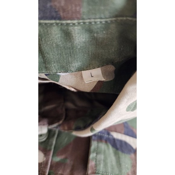 NEW FOG Fear of God L CAMO SHACKET Collection 1 Jacket Large shirt Shop Coat - Picture 9 of 10